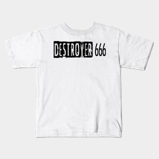 Destroyer 666 Kids T-Shirt